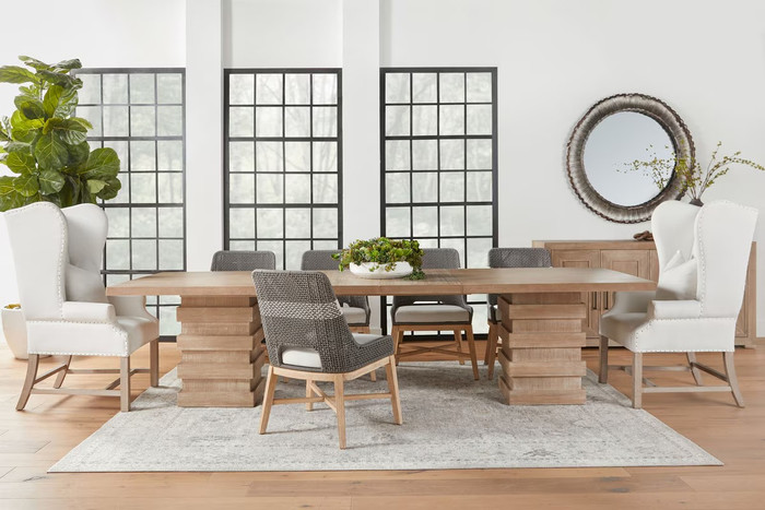 Essentials For Living - Tapestry Dining Chair in Dove Flat Rope