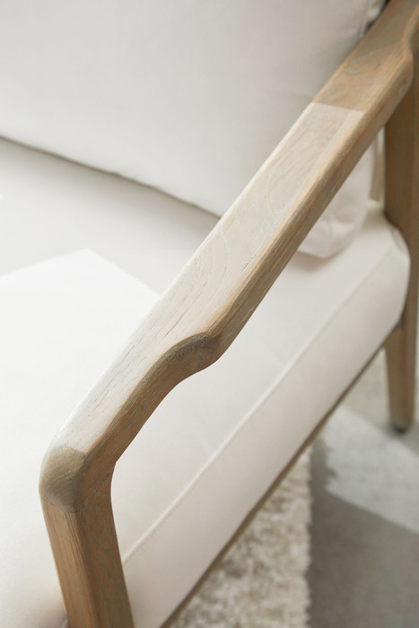 Essentials For Living - Harbor Club Chair in LiveSmart Peyton Pearl, White Rope, Smoke Gray Oak