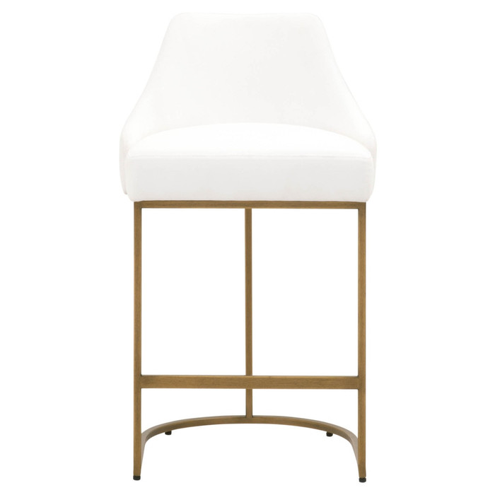 Essentials For Living - Parissa Counter Stool in LiveSmart Peyton-Pearl, Set of 2