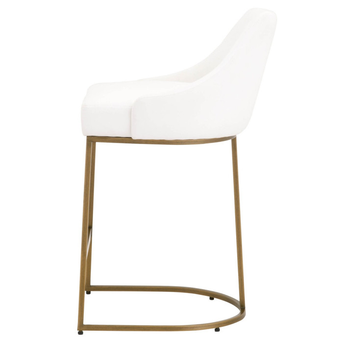 Essentials For Living - Parissa Counter Stool in LiveSmart Peyton-Pearl, Set of 2