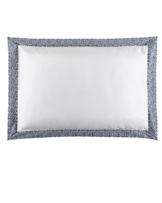 Bovi - Malone Collection - MALONE Boudoir shams white/french blue