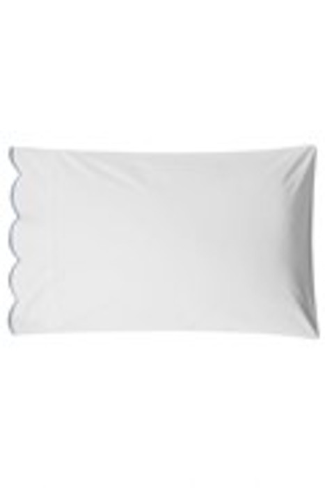 Bovi - Nazare Collection - NAZARE Standard pillowcase white/french blue