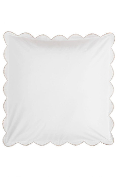 Bovi - Nazare Collection - NAZARE Euro shams white/latte