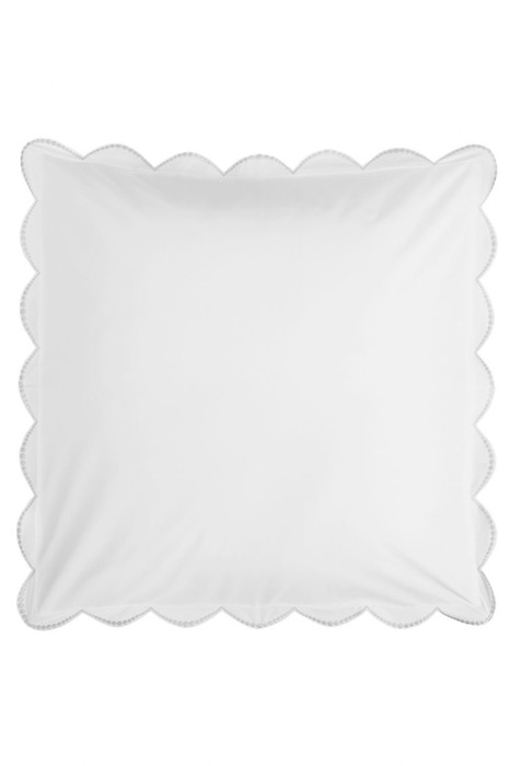 Bovi - Nazare Collection - NAZARE Euro shams White/silver