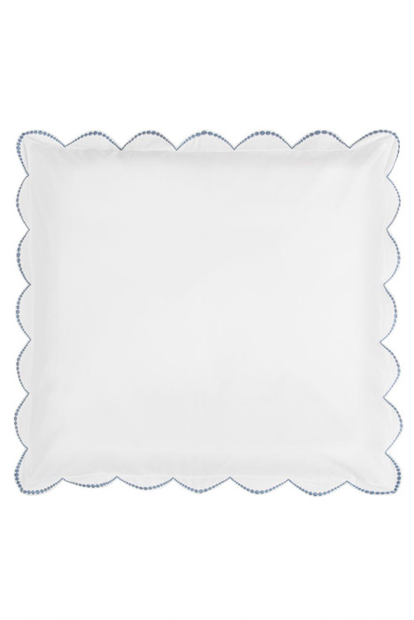 Bovi - Nazare Collection - NAZARE Euro shams White/french blue