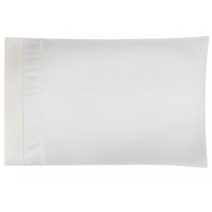 Bovi - Simone Collection - SIMONE Standard pillowcase white/ivory