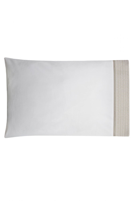 Bovi - Windsor Collection - Windsor King pillowcase white/latte