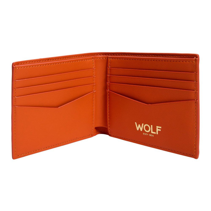 WOLF - Signature Billfold in Orange