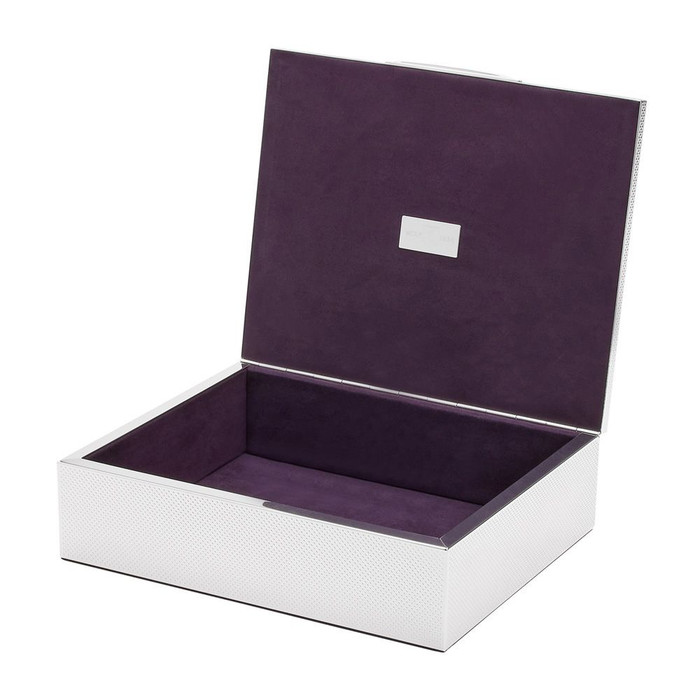 WOLF - Silver Medium Watch Jewelry and Legacy Box