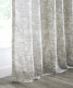 Dakota Jacquard Curtain in Grey by Ellora Casa by India's Heritage
