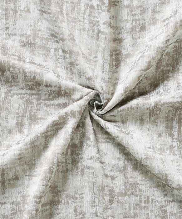 Dakota Jacquard Curtain in Grey by Ellora Casa by India's Heritage