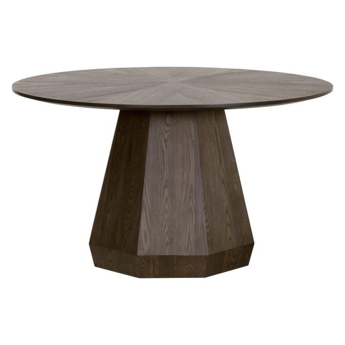 Essentials For Living Coulter 54' Round Dining Table in Burnished Brown Ash