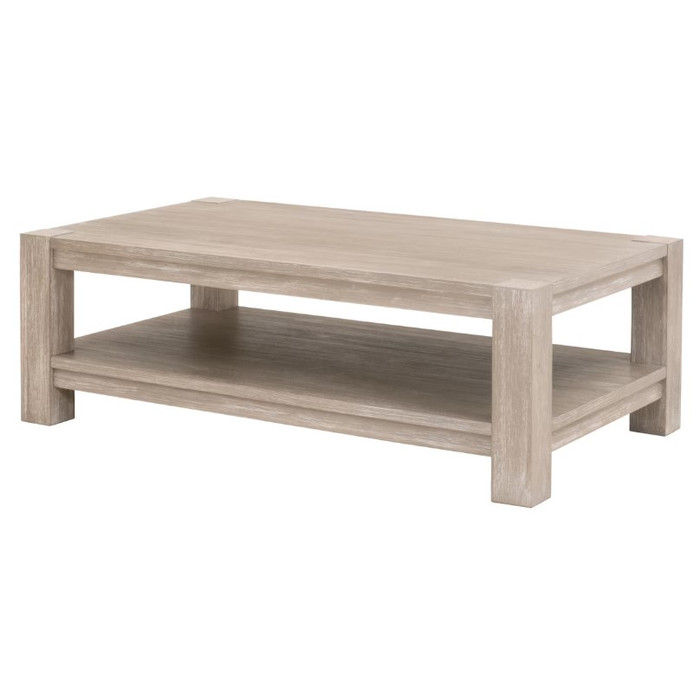 Essentials For Living Adler Coffee Table in Natural Gray Acacia
