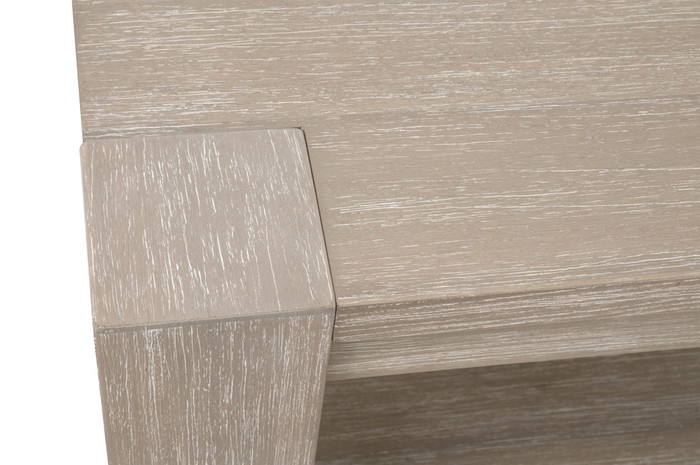 Essentials For Living Adler End Table in Natural Gray Acacia