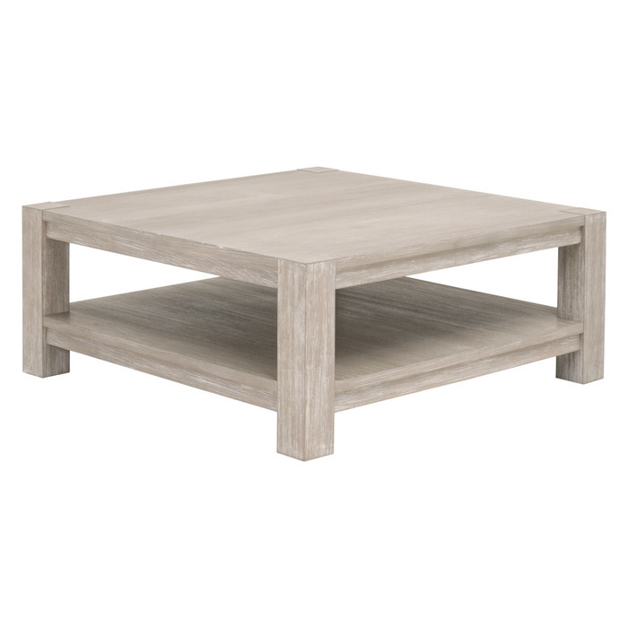 Essentials For Living - Adler Square Coffee Table in Natural Gray Acacia