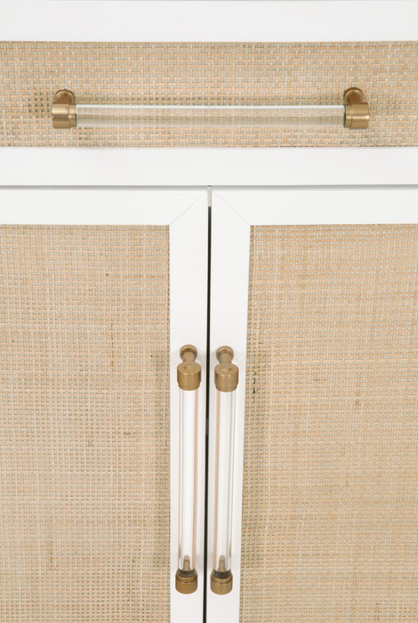 Essentials For Living - Holland Media Chest in Matte White