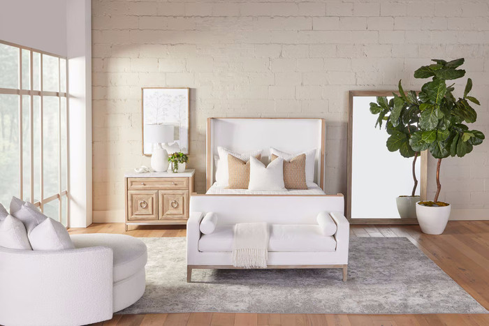 Essentials For Living Azure Carrera Media Chest Natural Gray Acacia