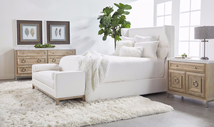Essentials For Living Azure Carrera Media Chest Natural Gray Acacia