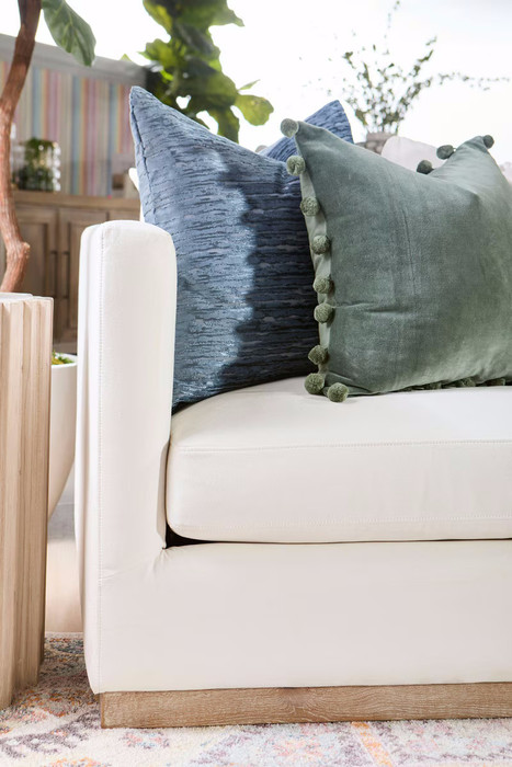 Essentials For Living - Roma End Table in White Wash Pine