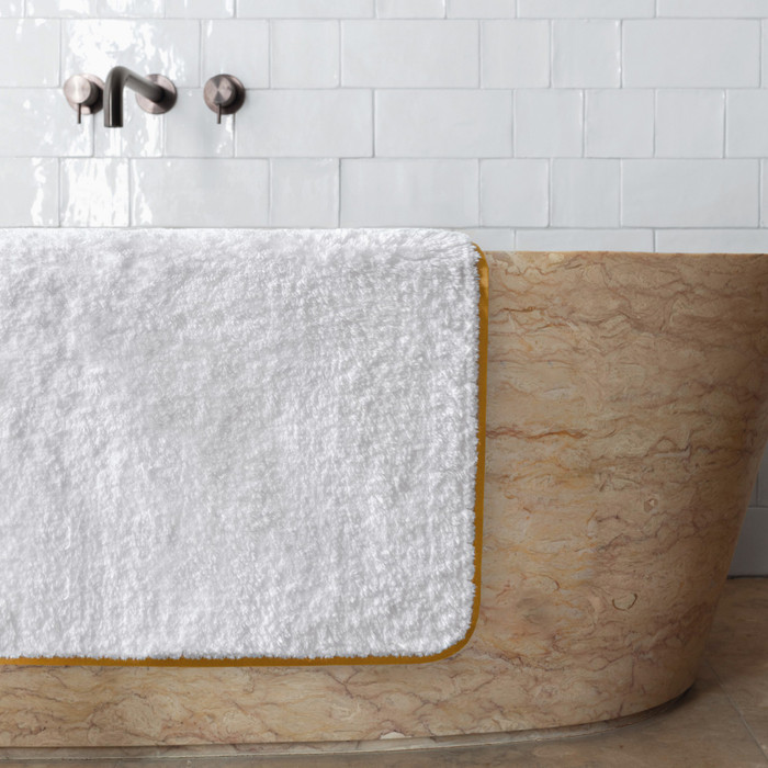 Toast Portobello Custom Bath Rug by Graccioza