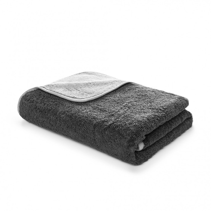 Graccioza Bicolore Towels - Customizable Embroidery STORM/SILVER