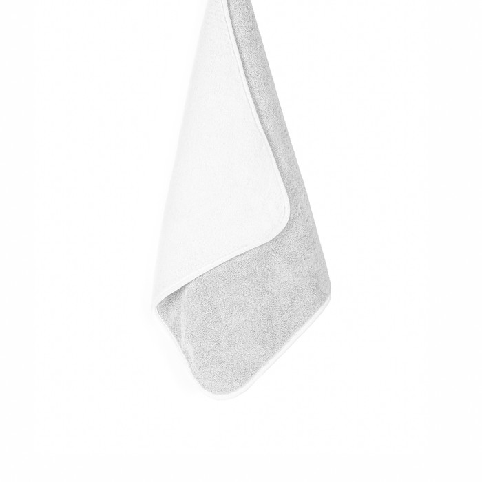 Graccioza Bicolore Towels - Customizable Embroidery CLOUD/WHITE