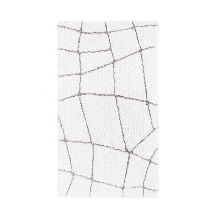Graccioza Amalia Bath Rug in Silver