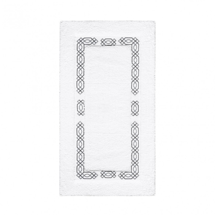 Graccioza MIlano Bath Rug in White