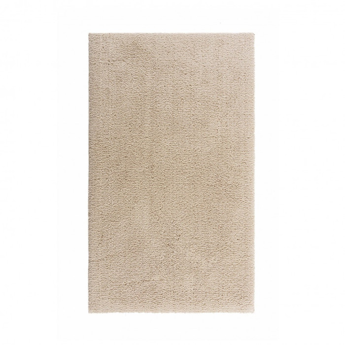 Graccioza Egoist Velour Bath Rug in Linen