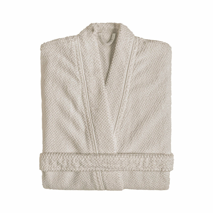 Graccioza Bee Waffle Kimono Style Bath Robe
