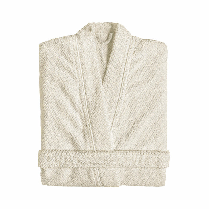 Graccioza Bee Waffle Kimono Style Bath Robe