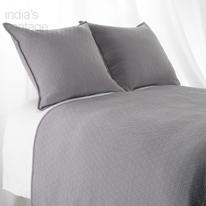 Indi Mattelasse Coverlet by India's Heritage