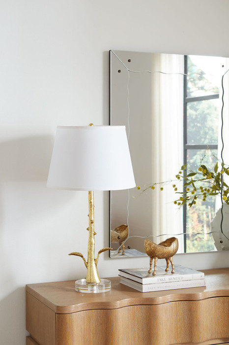Villa & House - Rama Lamp Without Shade - Gold Leaf