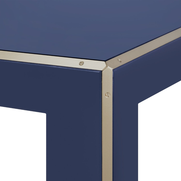 Melissa Side Table, Midnight Blue