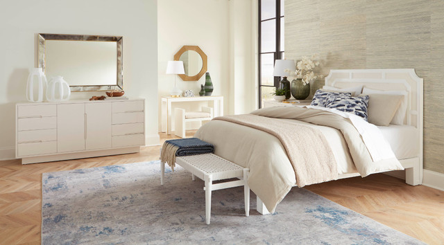 Villa & House - Cora 8-Drawer & 2-Door Cabinet, Soft White