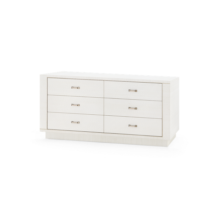Ethan 6-Drawer, Sand White