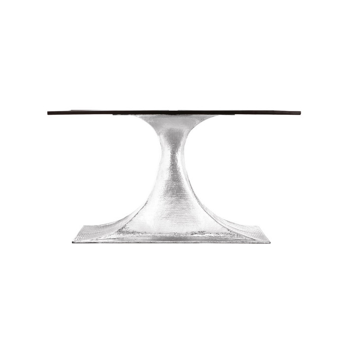 Villa & House - Stockholm Oval Dining Table - Polished Nickel