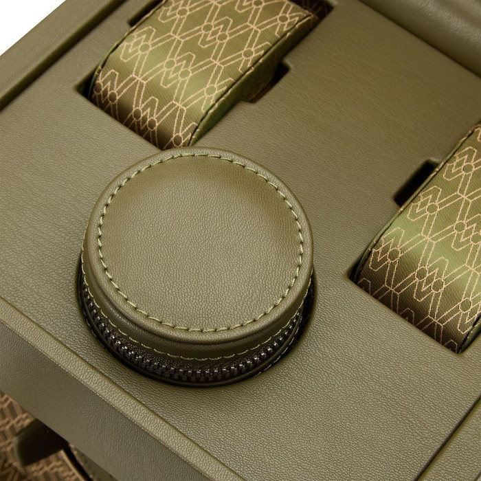 WOLF Earth Single Watch Winder in Olive