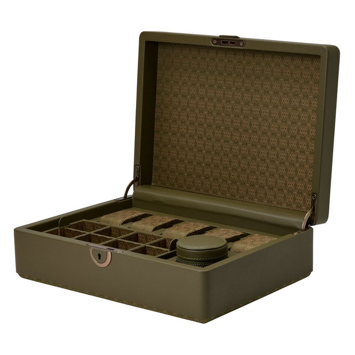 WOLF - Earth 5 Piece Watch Box with Storage