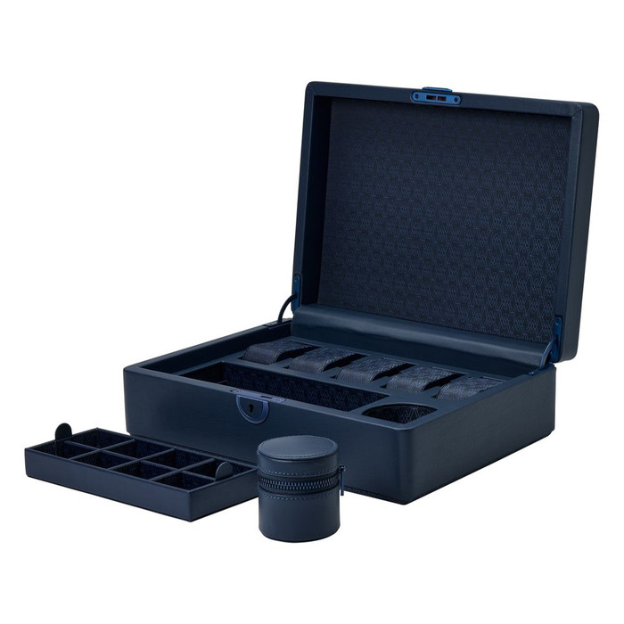 WOLF - Earth 5 Piece Watch Box with Storage