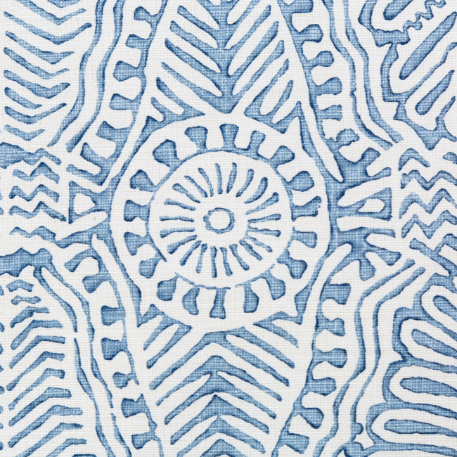 Drayton Print in Denim by Lee Jofa