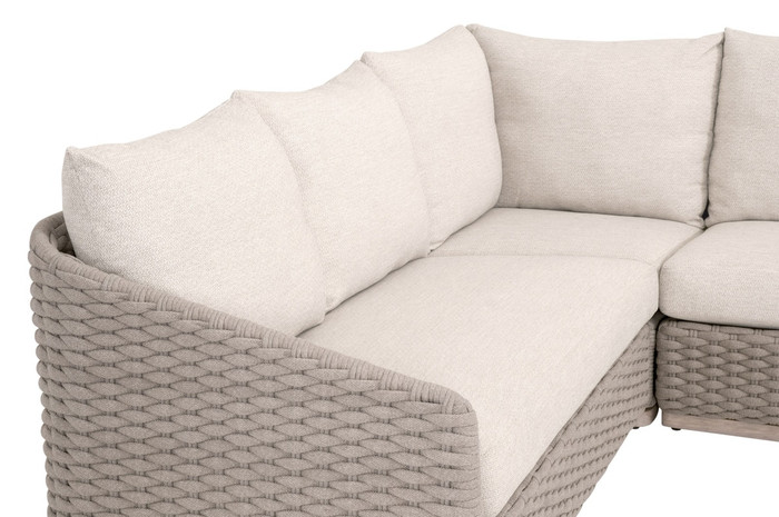 Essentials For Living - Caspian Outdoor Modular Left Facing 1-Arm Sofa