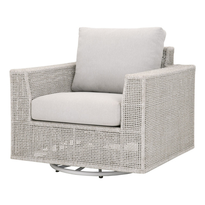 Essentials For Living – Tropez Outdoor Swivel Rocker Sofa Chair