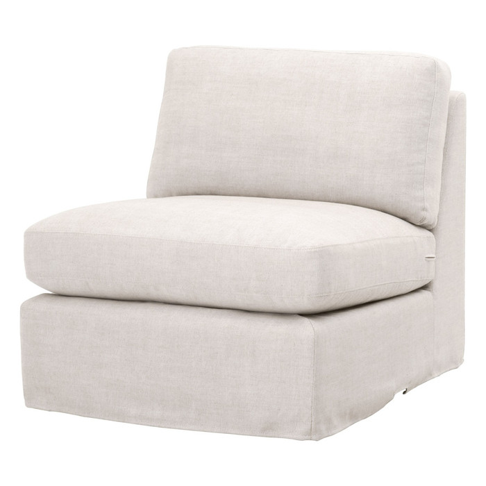 Essentials For Living  Lena Modular Slipcover 1-Seat Armless Chair