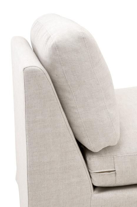 Essentials For Living  Lena Modular Slipcover 1-Seat Armless Chair