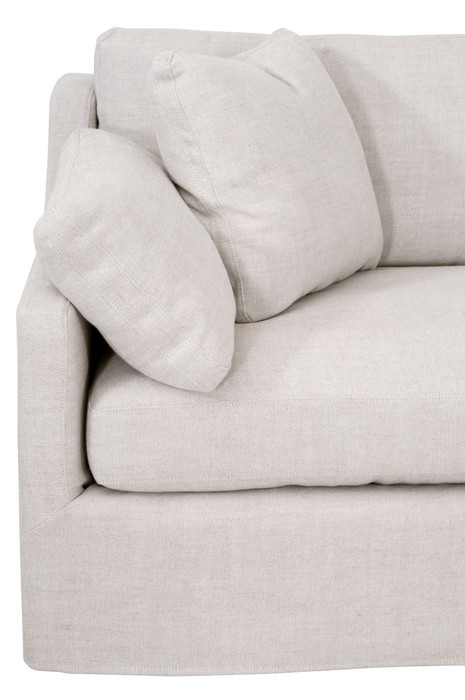 Essentials For Living  Lena Modular Slipcover 2-Seat Left Slope Arm Sofa