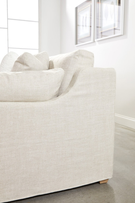 Essentials For Living – Lena Modular Slipcover 2-Seat Right Slope Arm Sofa