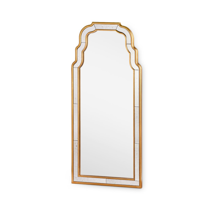 Boleyn Large Mirror in antique finish by Villa & House, elegant wall decor