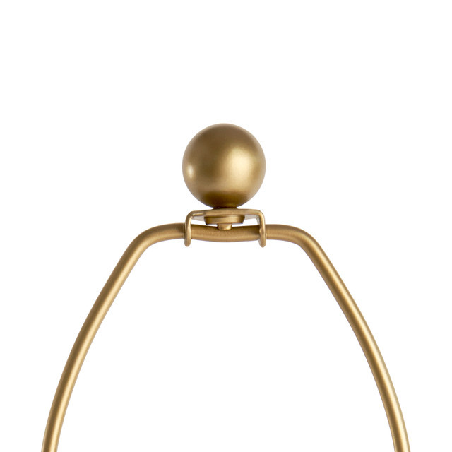 Villa & House - Bruno Lamp Without Shade, Antique Brass
