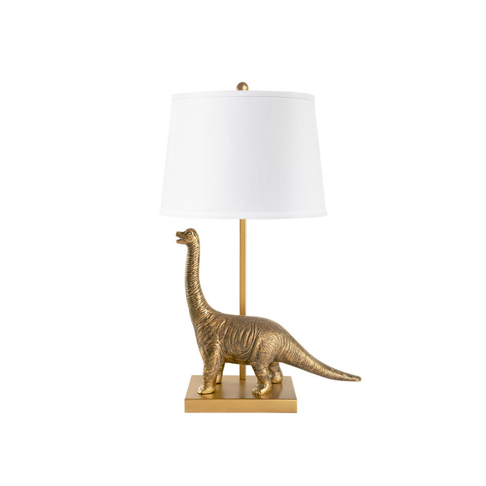 Villa & House - Bruno Lamp Without Shade, Antique Brass